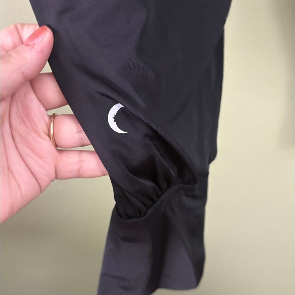 NWT Zyia Active Black Jogger Pants Lightweight Thin Nylon Blend Sz M - Picture 4 of 6